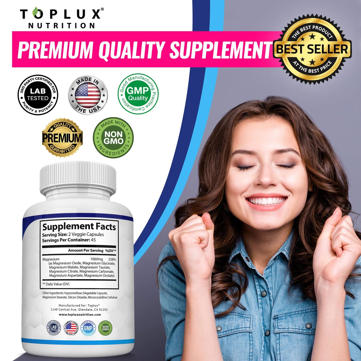 Magnesium complex - Dormí mejor. Viví mejor 💤