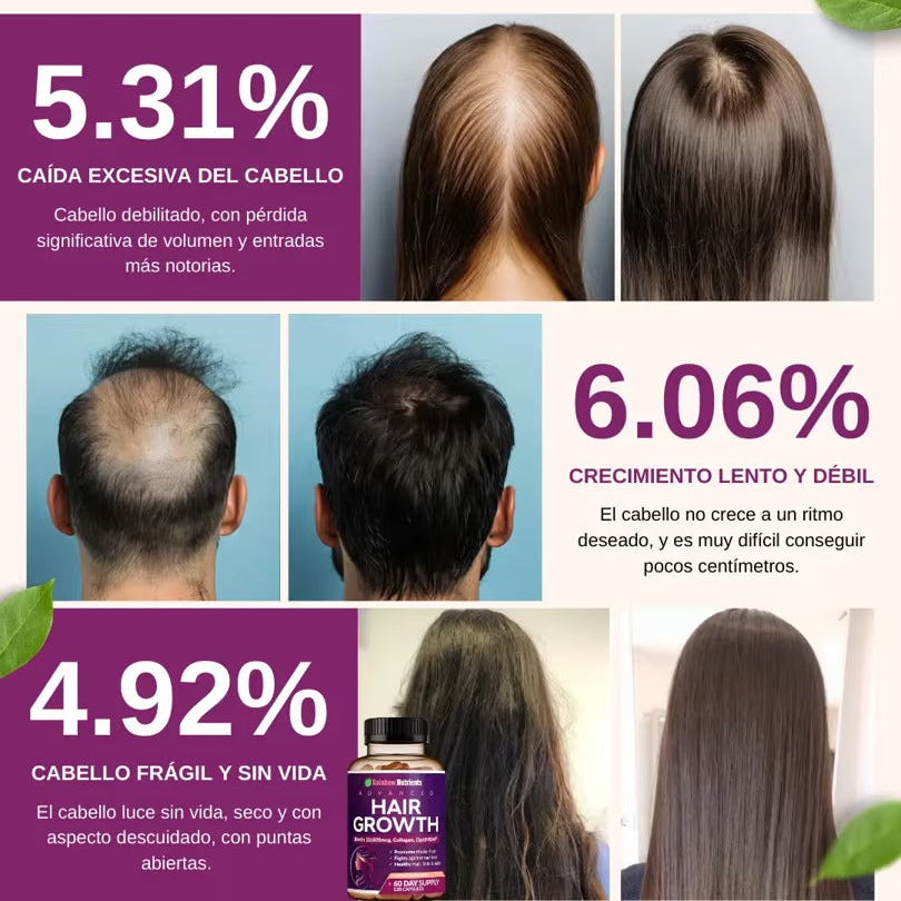 🧴 Recupera tu cabello en solo 7 días