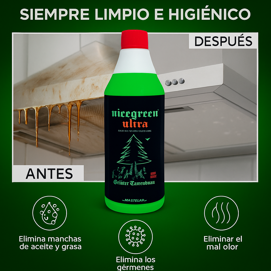 ✨Nicegreen - Limpieza total con un solo producto