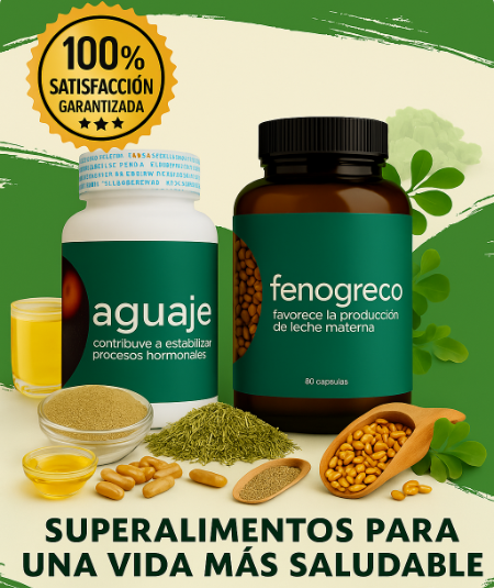 Fenogreco + Aguaje: el secreto ancestral para realzar tu figura