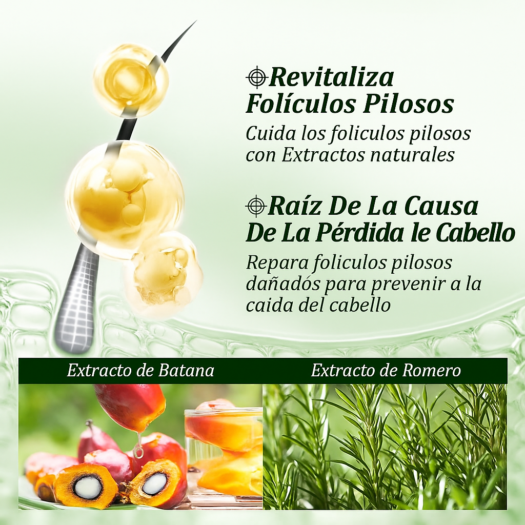 🌿 Fortalece tu cabello desde la raíz con aceite de Batana