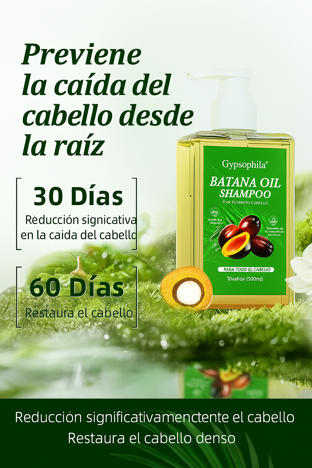 🌿 Fortalece tu cabello desde la raíz con aceite de Batana