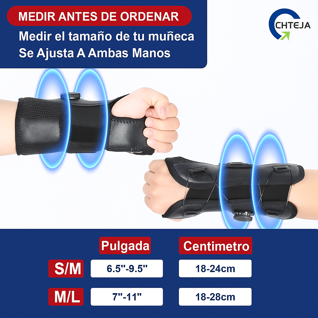 🔒 Alivio inmediato del túnel carpiano con una muñequera diseñada para tu descanso