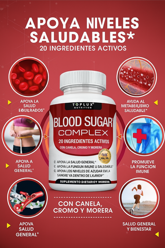 🩸 Controla tus niveles de azúcar de forma natural y sin complicaciones