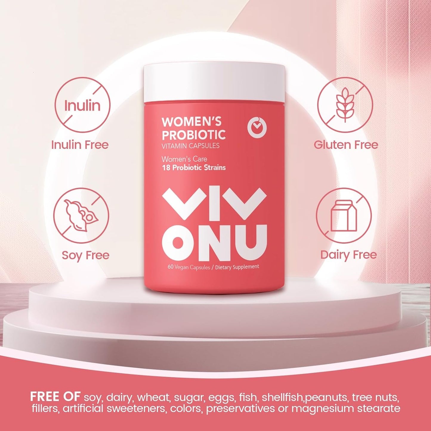 🌸 Salud digestiva, íntima e inmunológica en una sola cápsula.