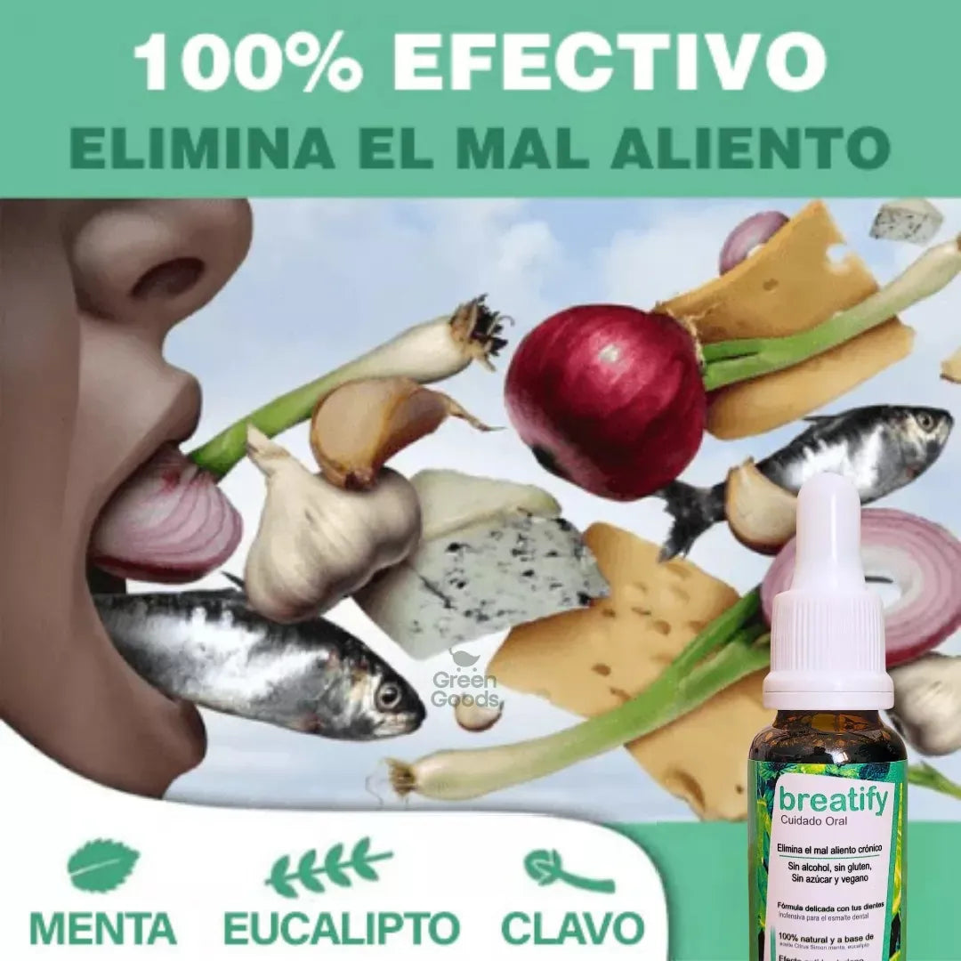 BREATIFY ⚡ | Aliento fresco con dos gotas
