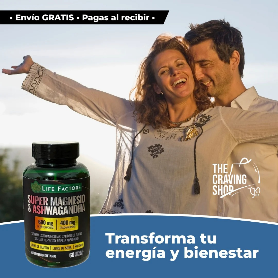 Super Magnesio + Ashwagandha – Equilibrio Total para tu Cuerpo y tu Mente