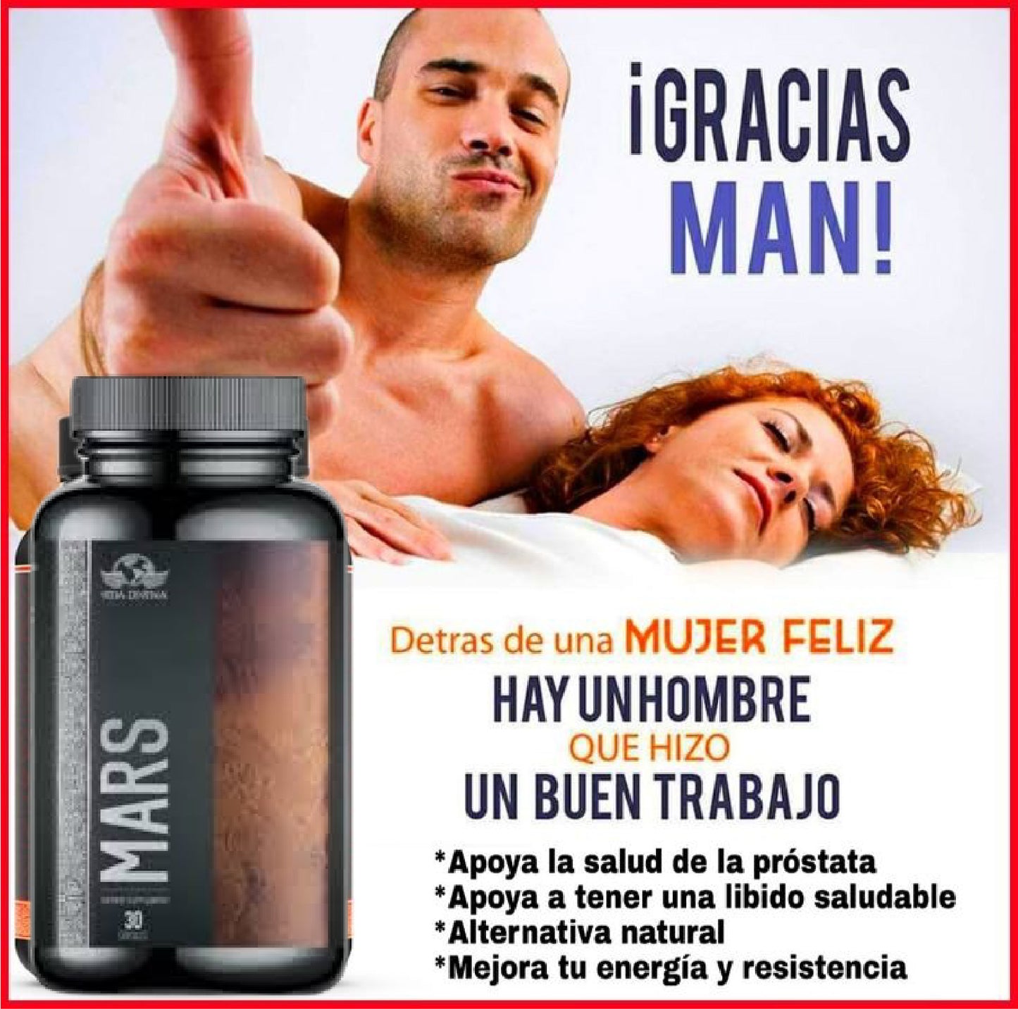 🔴 Recupera tu potencia con Mars: Energía, deseo y vitalidad masculina