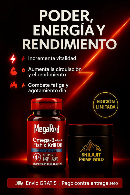 💎 Pack de Poder 💎 Energía + Fuerza Interna Total