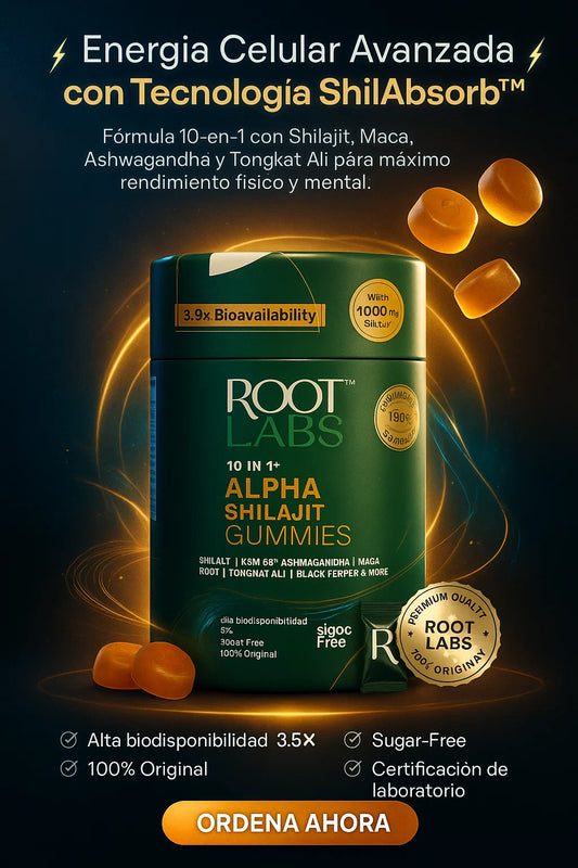 Alpha Shilajit Gummies™ – Potencia tu energía, enfoque y rendimiento cada día