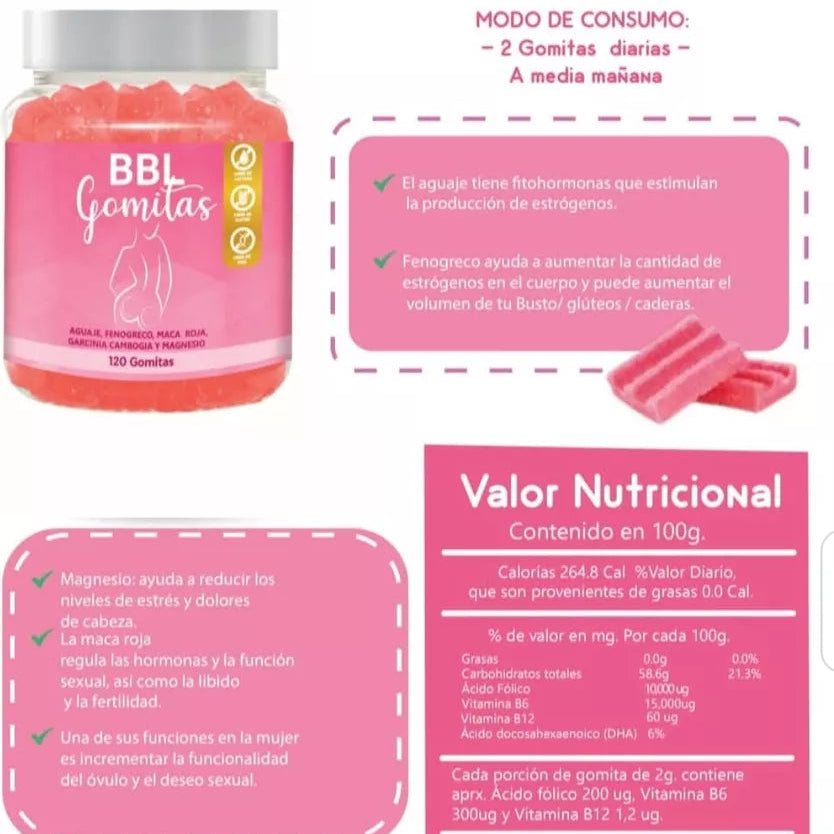 BBL GUMMIES® - Realza tus curvas con cada gomita 🍑