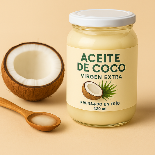 🌴 Aceite de Coco 100% Natural – Belleza, salud y energía en un solo frasco