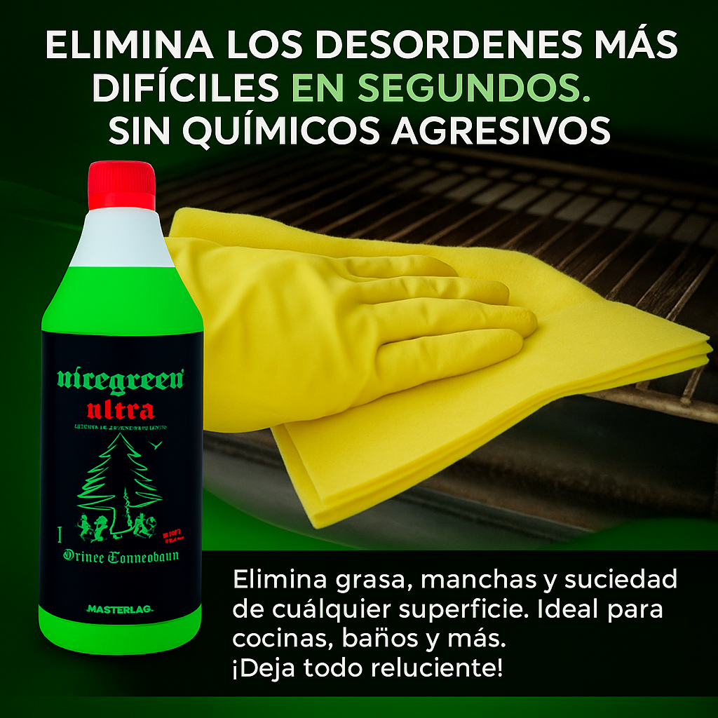 ✨Nicegreen - Limpieza total con un solo producto