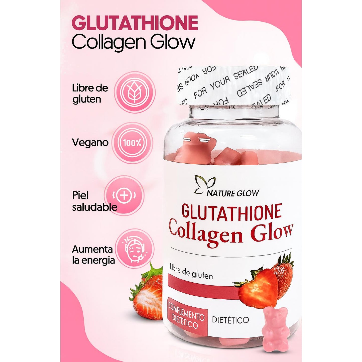 Gluta Colagen -  Piel clara, firme y sin manchas