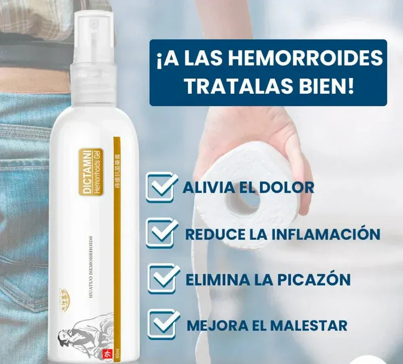 ✨ Alivio inmediato y natural para las hemorroides