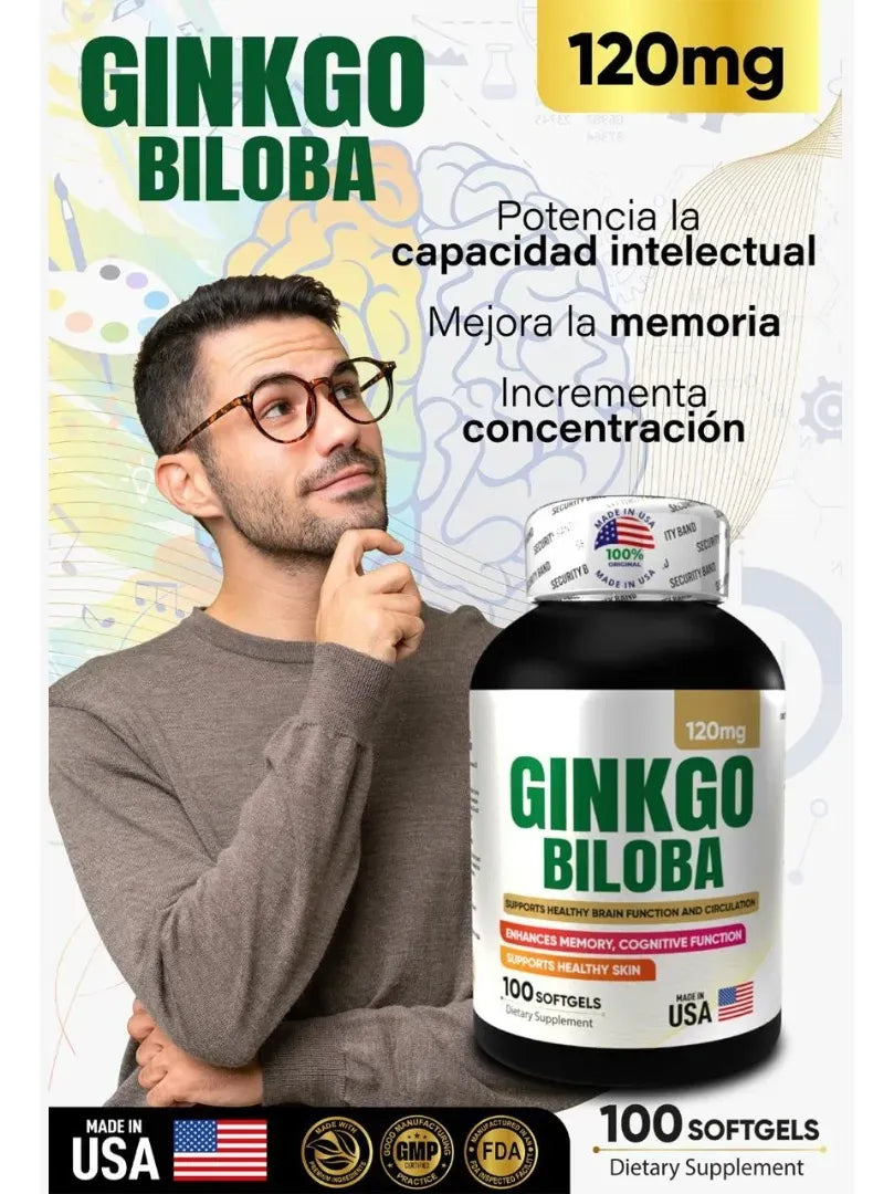 Recupera tu memoria y concentración con la fuerza natural del Ginkgo Biloba