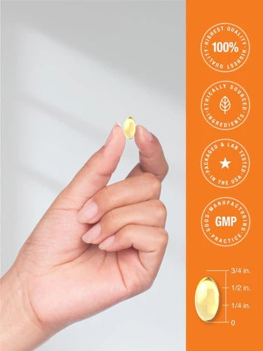La vitamina del sol, ahora en cápsulas de alta potencia.