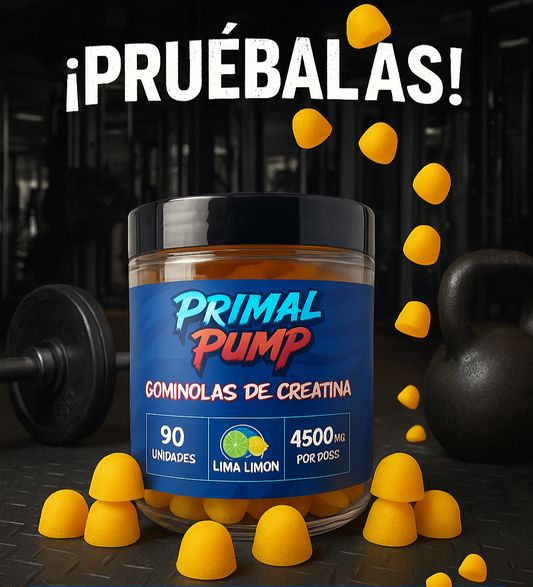 PumpGummies™ 🍋 | Creatina lista para masticar y rendir