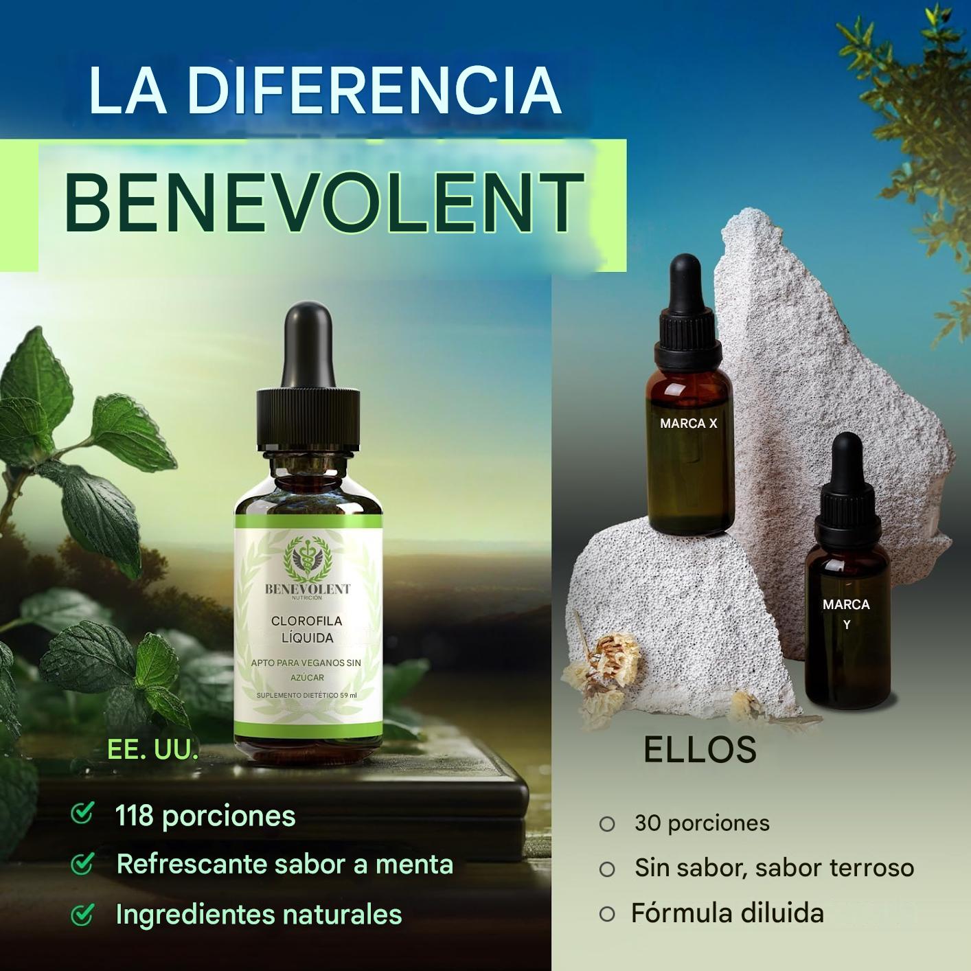 🌿 Clorofila líquida: energía natural, cuerpo fresco y defensas altas
