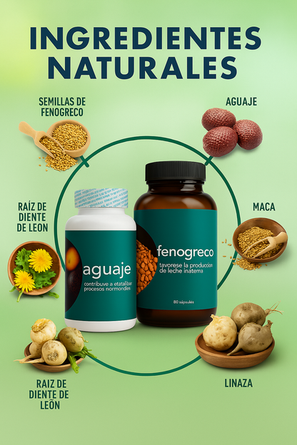 Fenogreco + Aguaje: el secreto ancestral para realzar tu figura