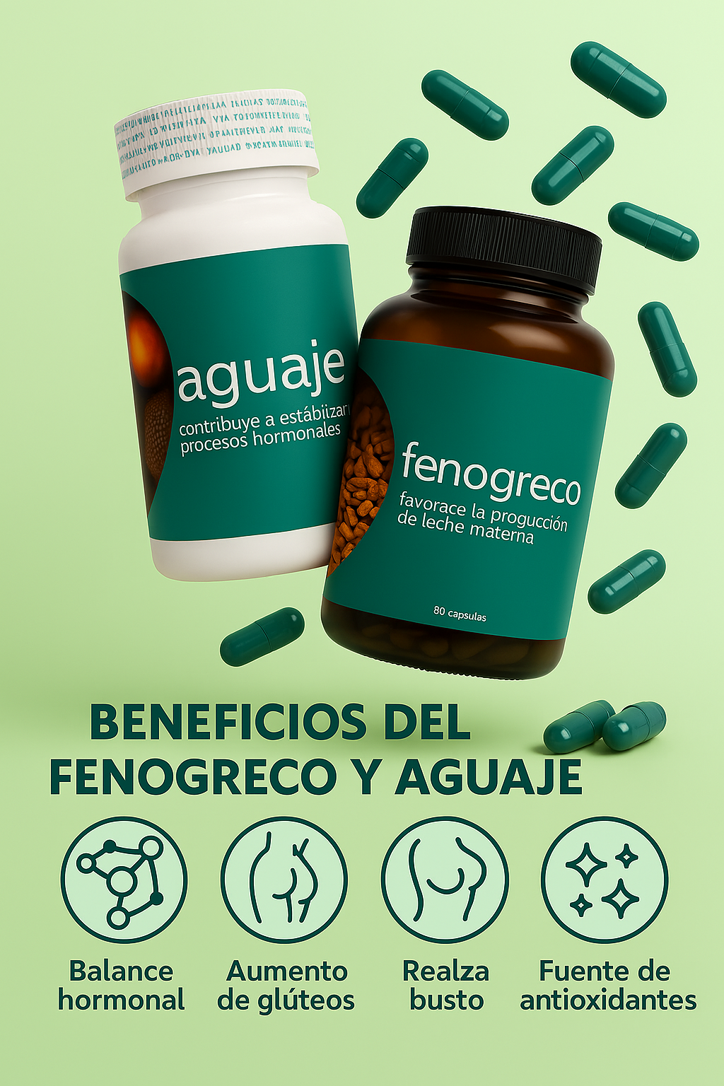 Fenogreco + Aguaje: el secreto ancestral para realzar tu figura