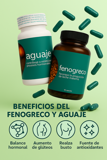 Fenogreco + Aguaje: el secreto ancestral para realzar tu figura