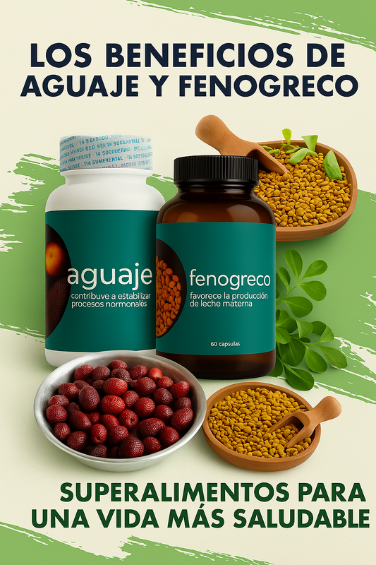 Fenogreco + Aguaje: el secreto ancestral para realzar tu figura
