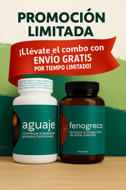 Fenogreco + Aguaje: el secreto ancestral para realzar tu figura