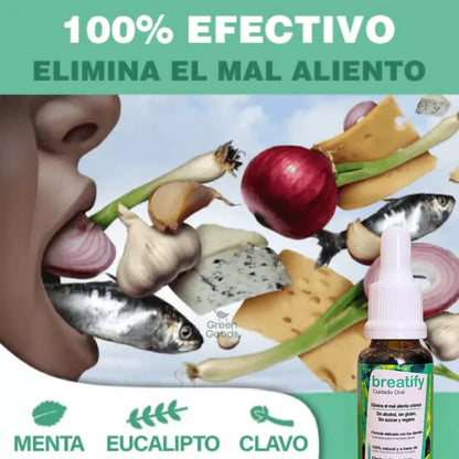 BREATIFY ⚡ | Aliento fresco con dos gotas
