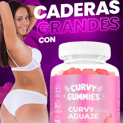 CURVY GUMMIES - Realza tus curvas con cada gomita 🍑
