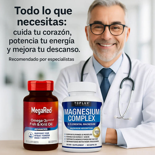 Cuida tu corazón, tu energía y tu descanso en un solo combo.