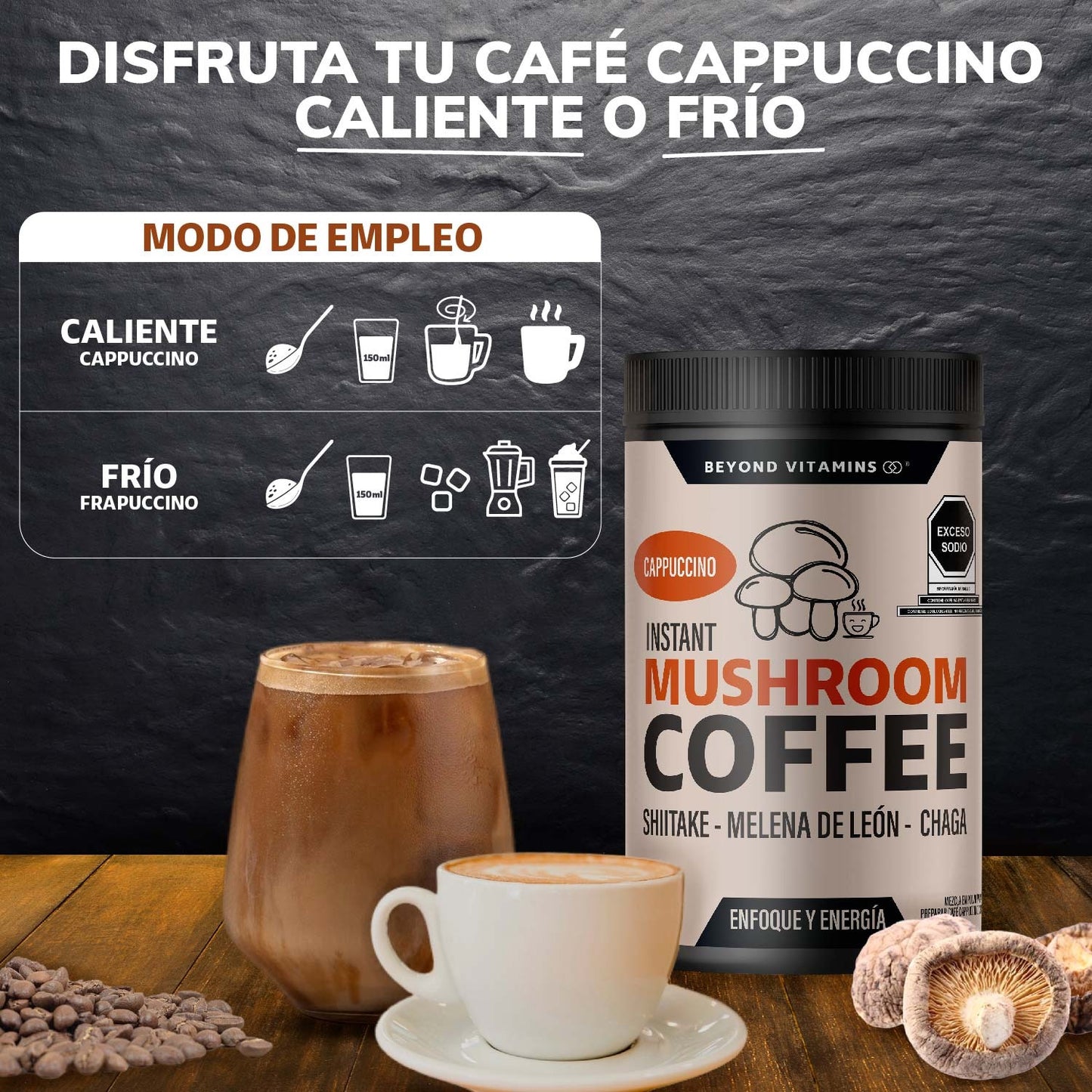Café con propósito: despierta tu mente, no solo tus ojos.